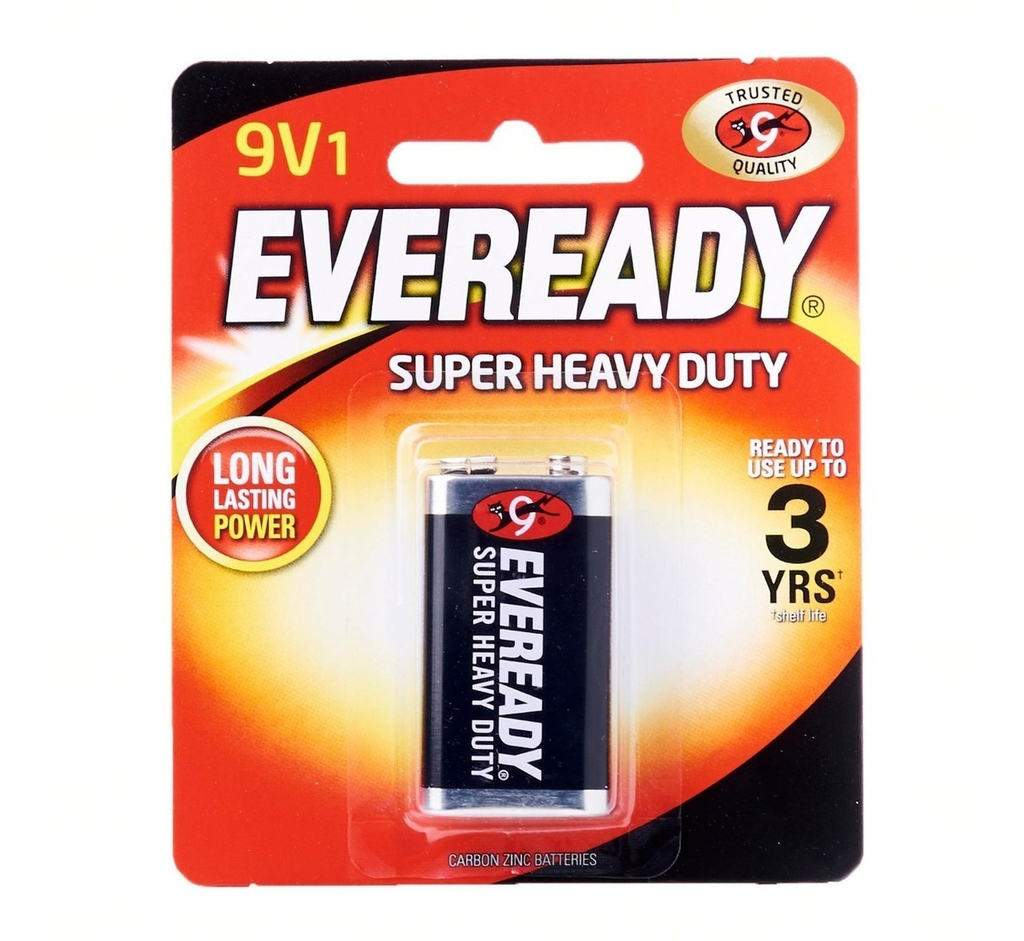 EVEREADY STEEL BAT.9V. (24)